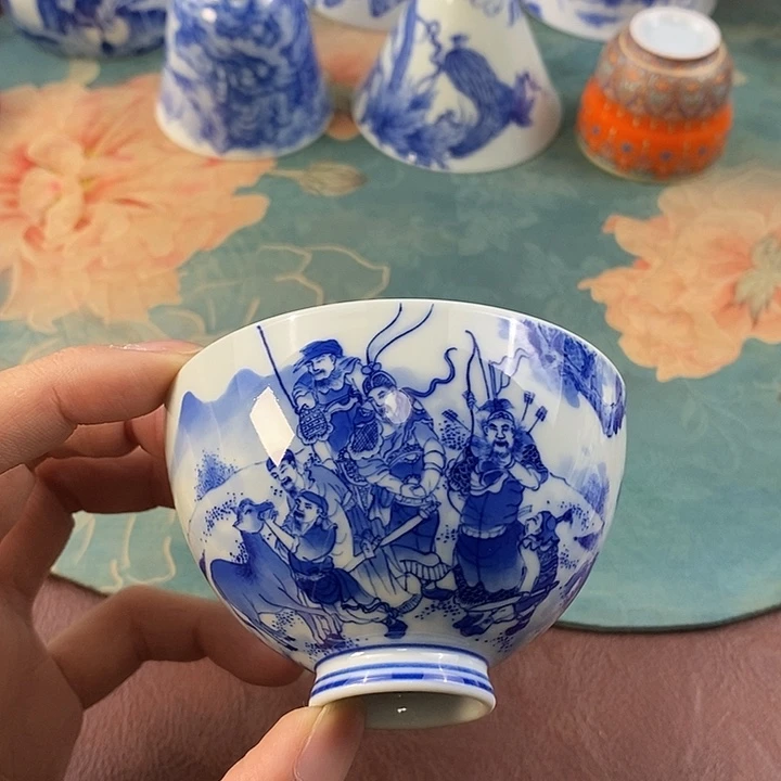 杯大*现代景德镇全手工全手绘茶具1688888