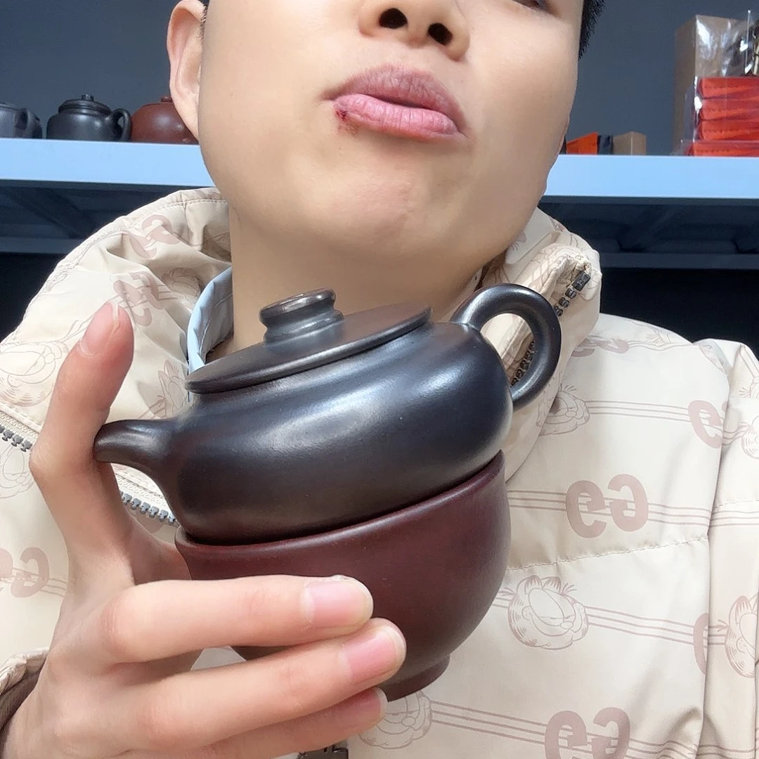 紫砂茶壶民间手艺人全手工制作