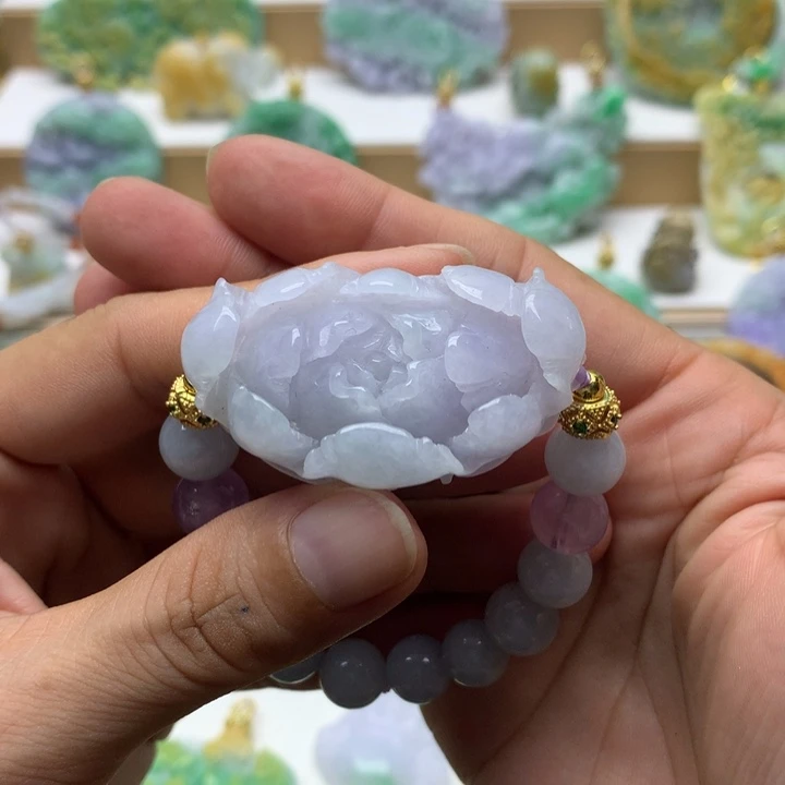 颈饰未镶嵌翡翠翡翠