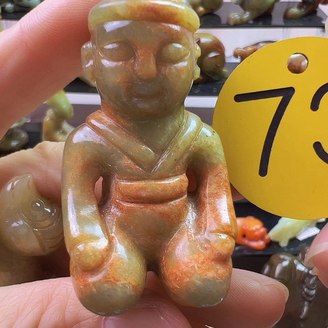 颈饰未镶嵌和田玉