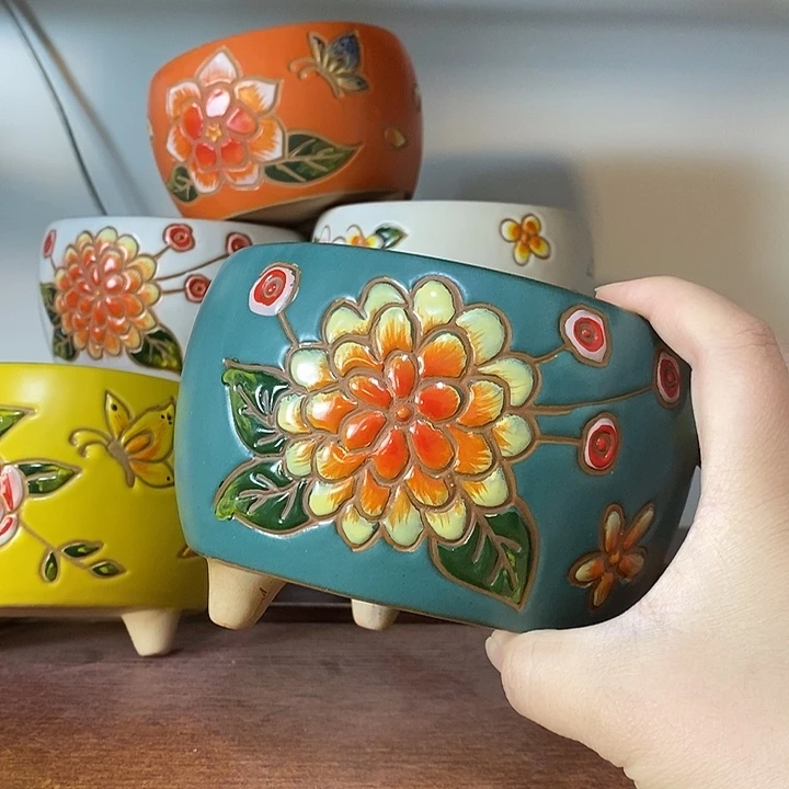 外13内11.5高度10左右纯手工制作，一单包邮