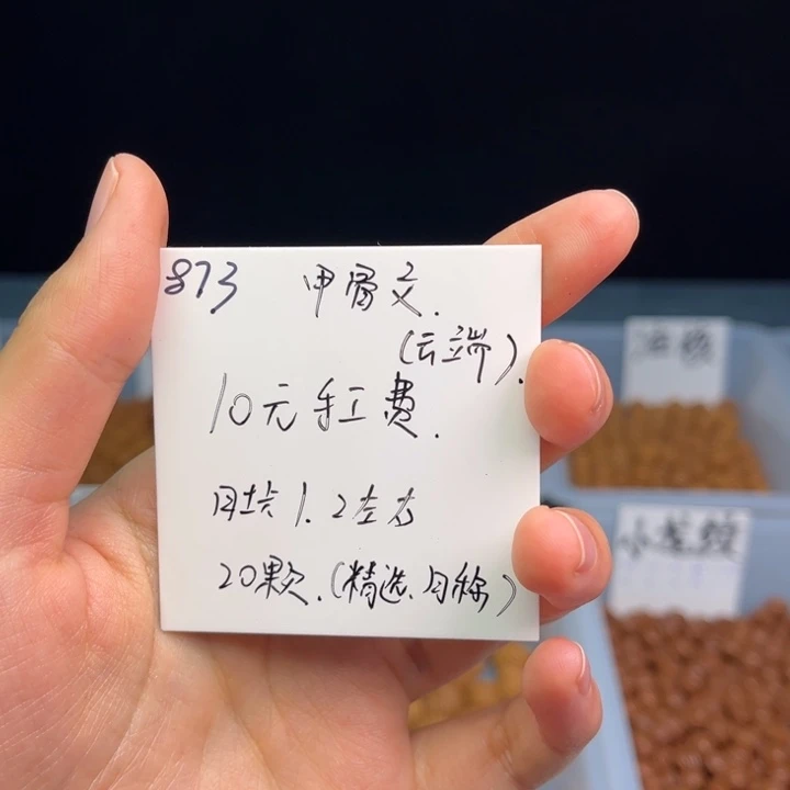 桃核吊坠云*甲骨文 1.2规格 20颗