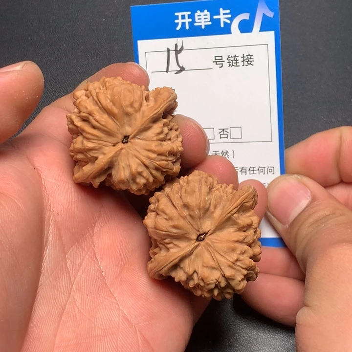 文玩核桃把件41官帽15