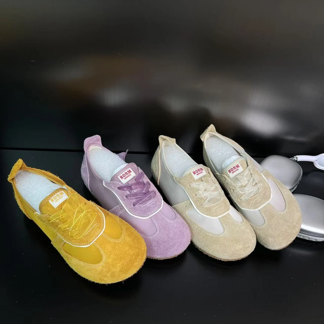 【水果软糖】平底芭蕾舞鞋女2025夏季新款韩版百搭休闲板鞋潮930-9