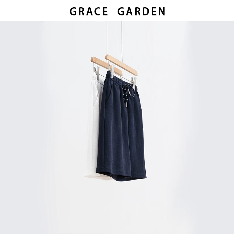 GRACE GARDEN【高尔夫半裙！】百搭休闲抽绳防走光裙裤YQ5D1613