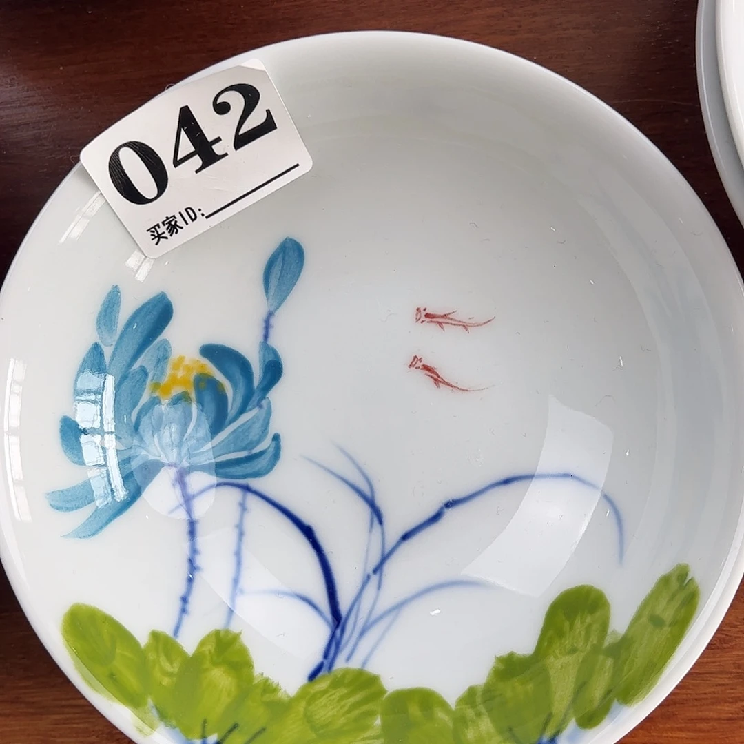 瓷片景德镇陶瓷手工手绘制作