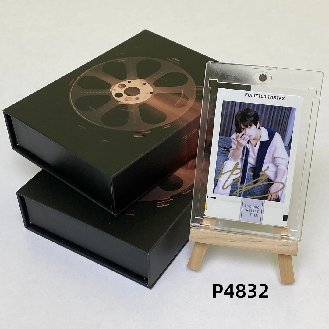 P4832 张康乐 正品拍立得照片 流光边框