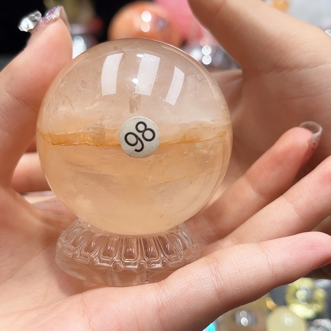 大***迹未镶嵌水晶珠宝半成品瑕疵5.8