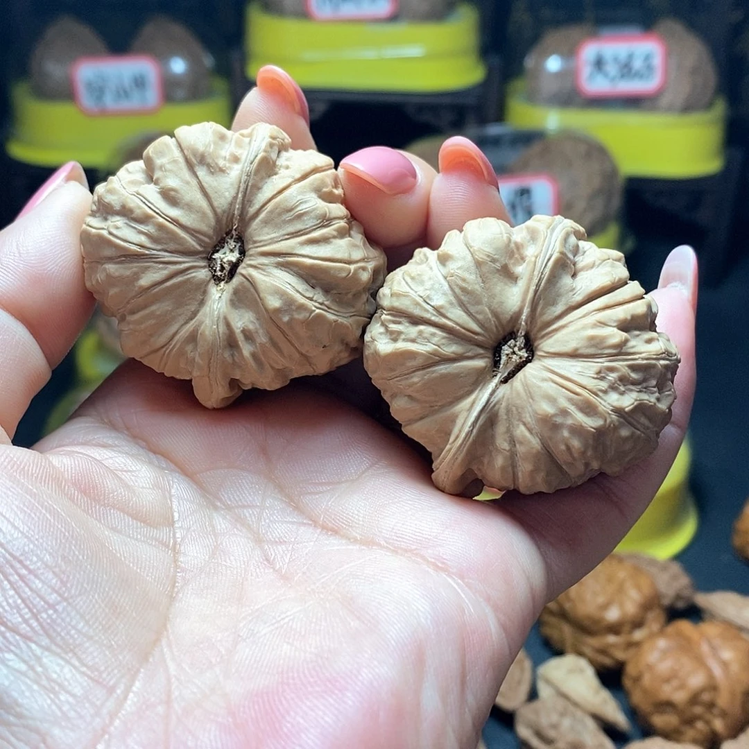 文玩核桃把件4号南瓜墩43尺全品