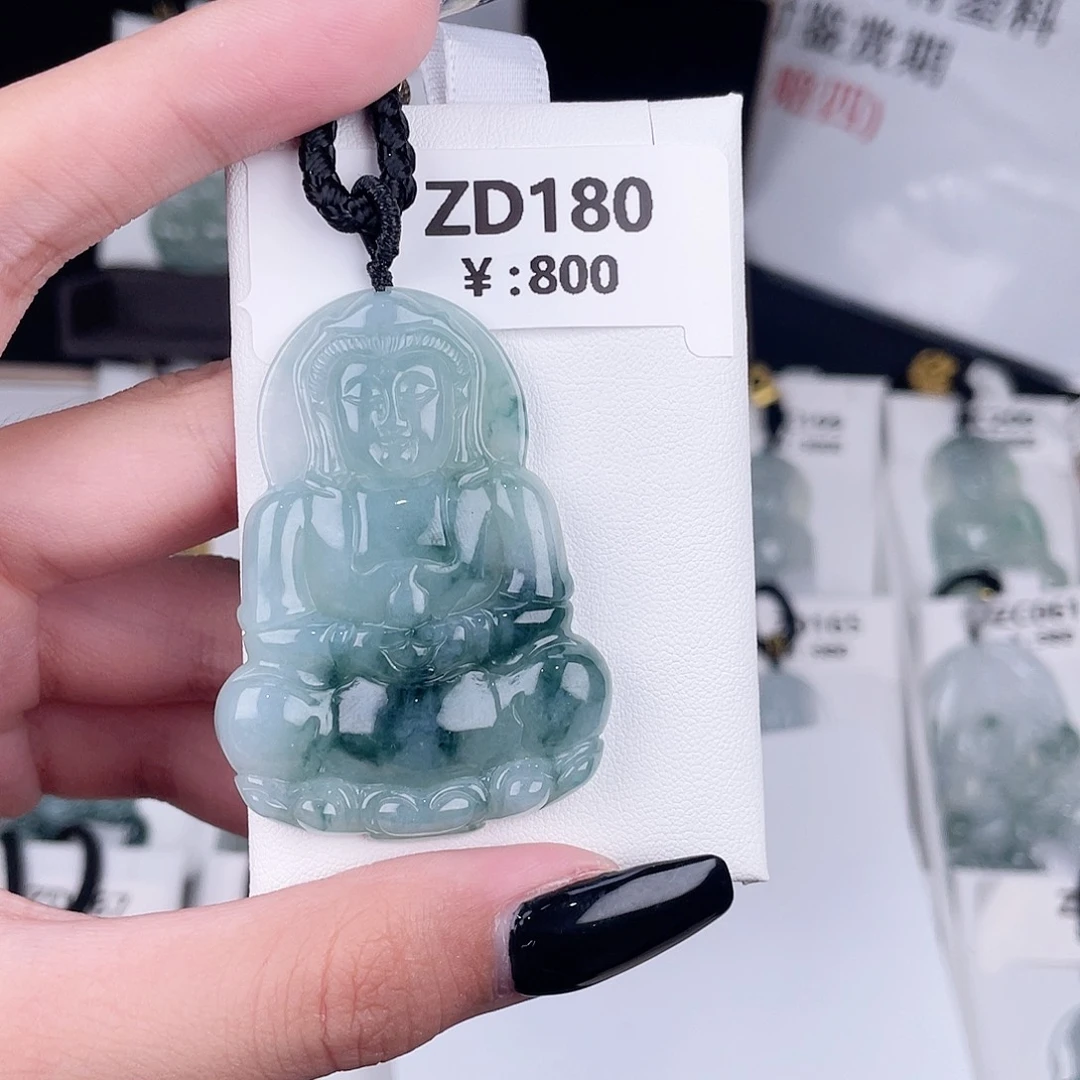 翡翠未镶嵌颈饰ZD180