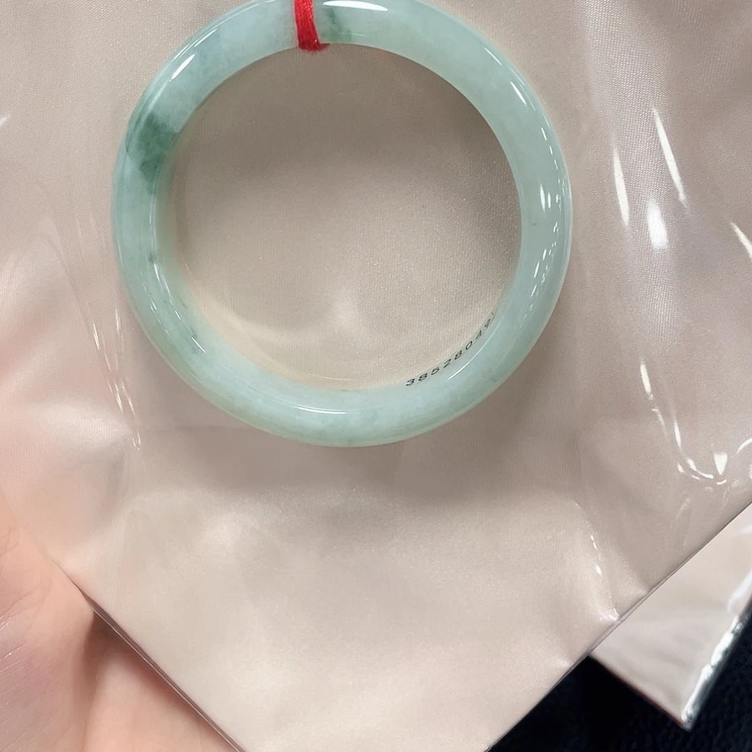 翡翠未镶嵌手镯天然缅甸A货翡翠手镯18号