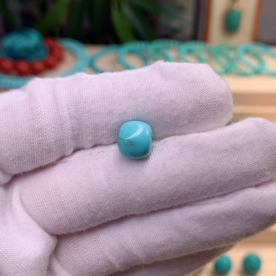 绿松石配珠卡8.8未镶嵌