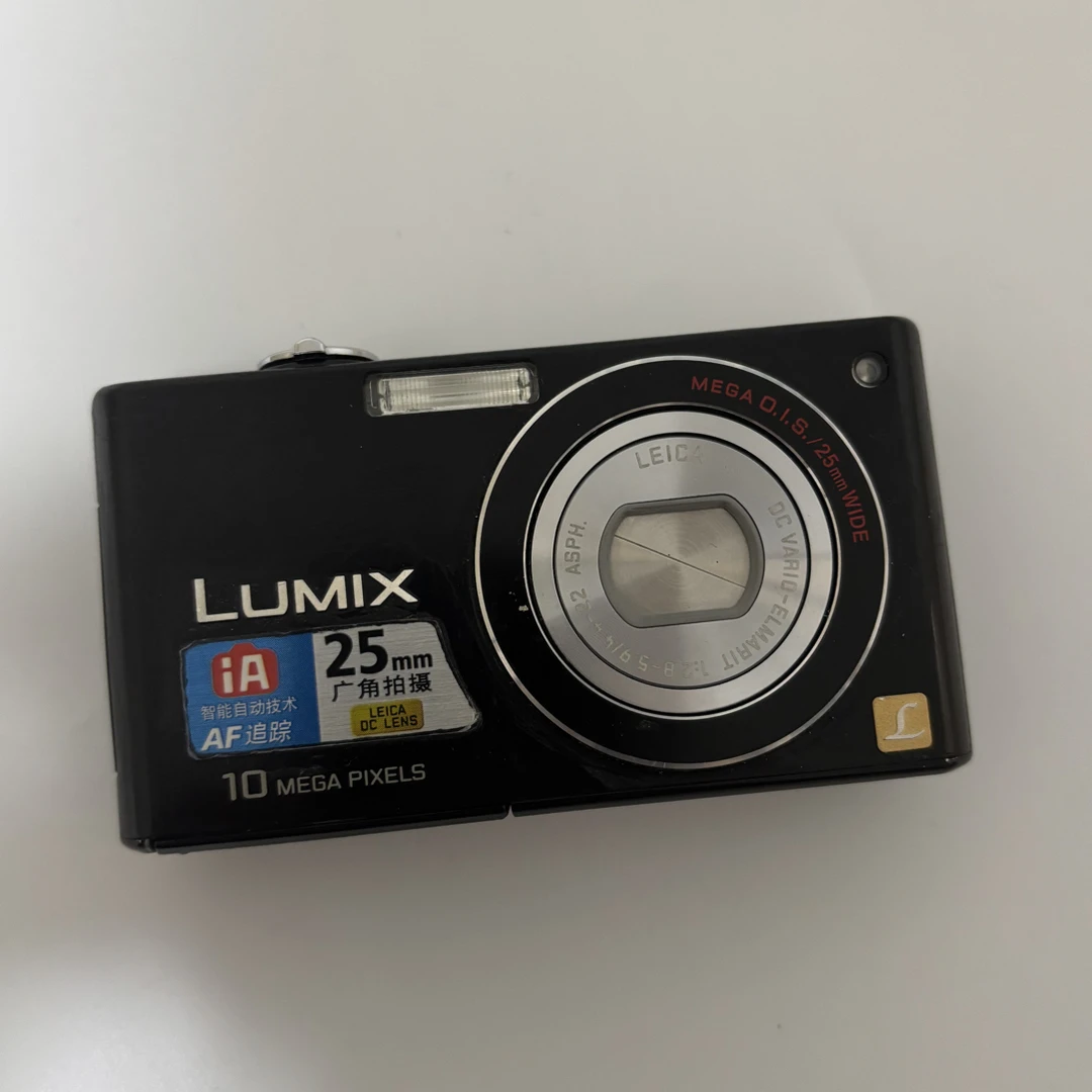 9新 Panasonic/松下 fx38黑色1000w像素热门ccd相机带配件
