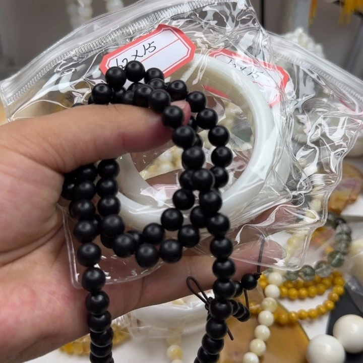 东非黑黄檀（紫光檀）手串/手链落*枫两个手镯31号32号