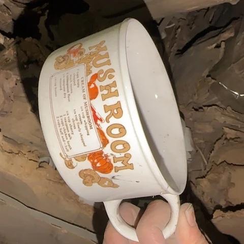 瓷片国营厂库存微瑕12厘米颜色随机