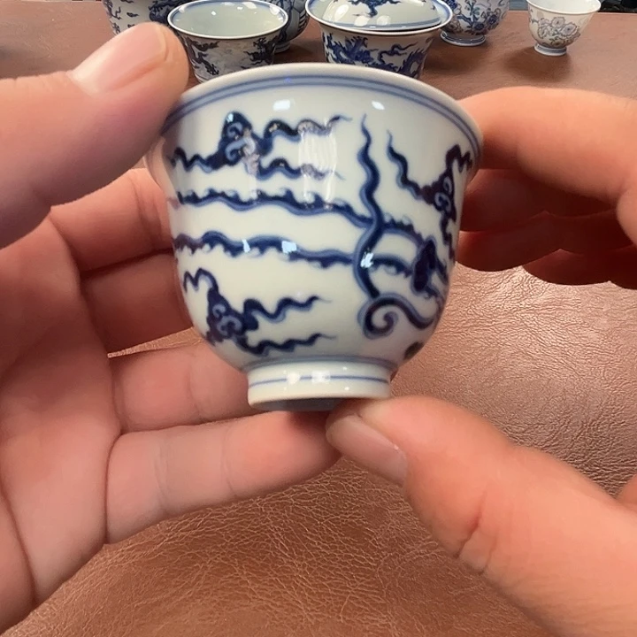 摆件陶瓷景德镇瓷器手工手绘