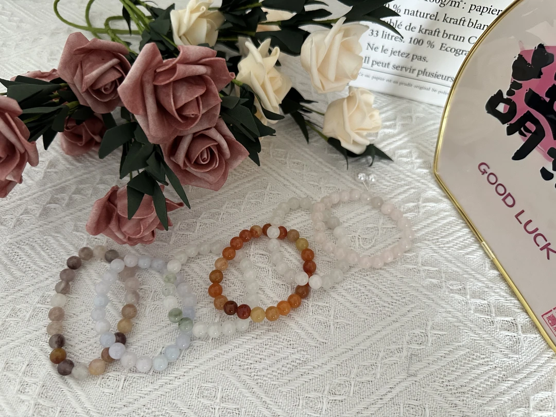 非金属大理石手链 简约时尚显白百搭送妈妈情侣生日礼物