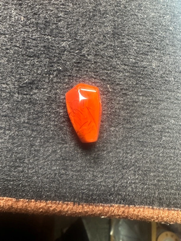 南红川料鲨鱼呗三通11.8mm