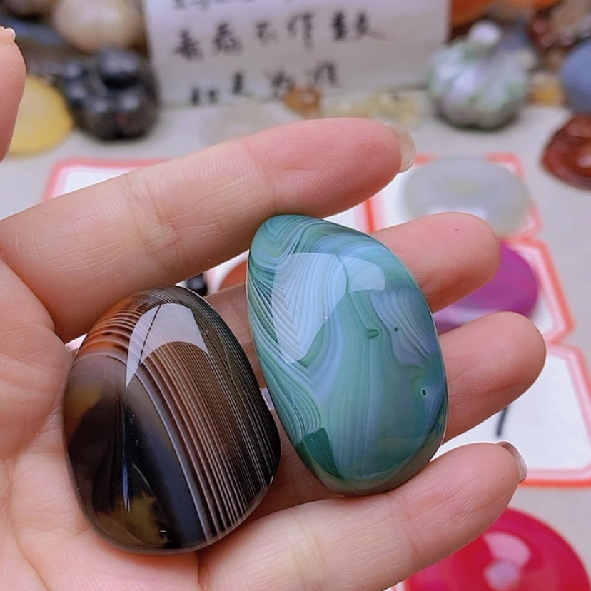 【闪购商品】未镶嵌玛瑙/玉髓珠宝半成品王*权