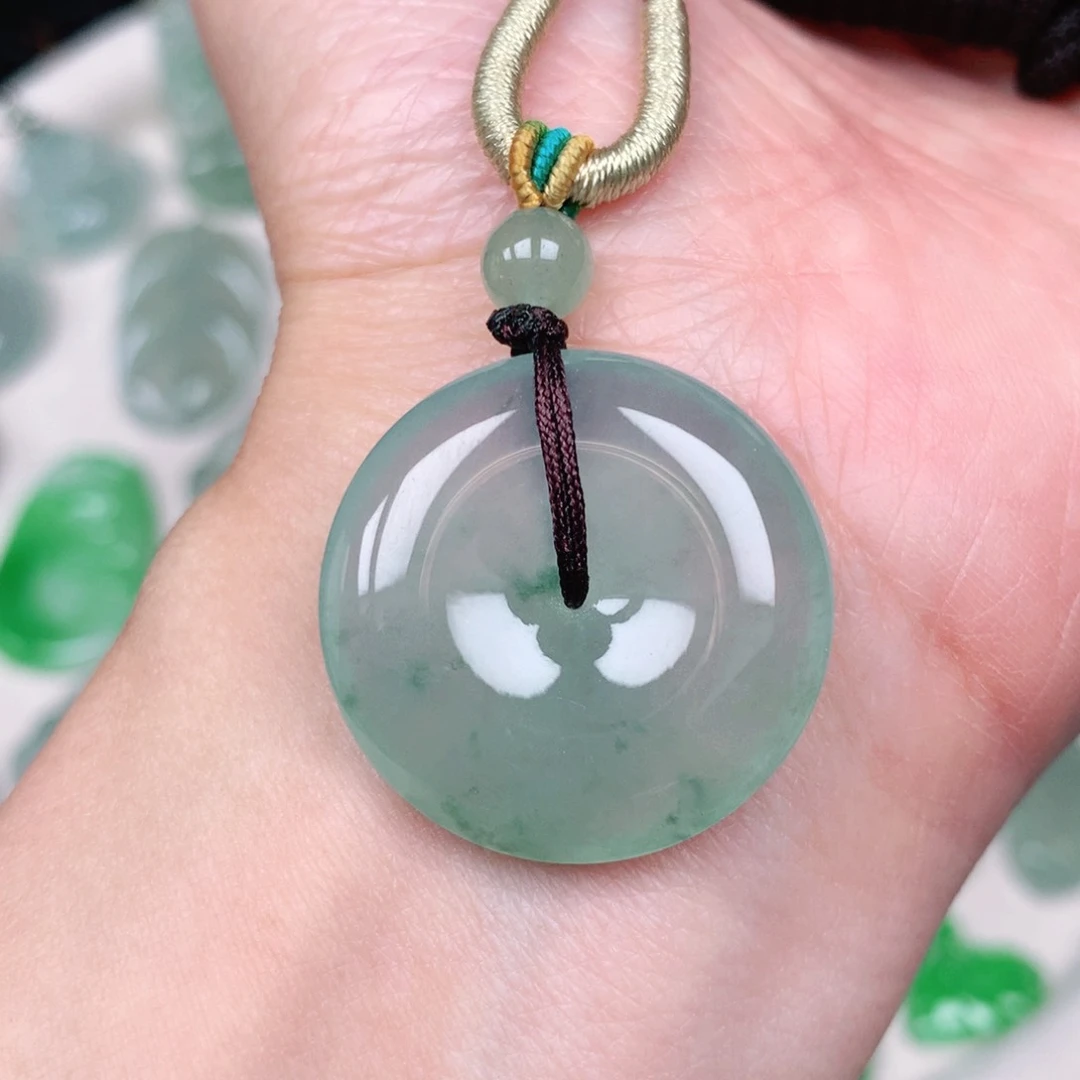 颈饰未镶嵌翡翠缅甸天然A货翡翠