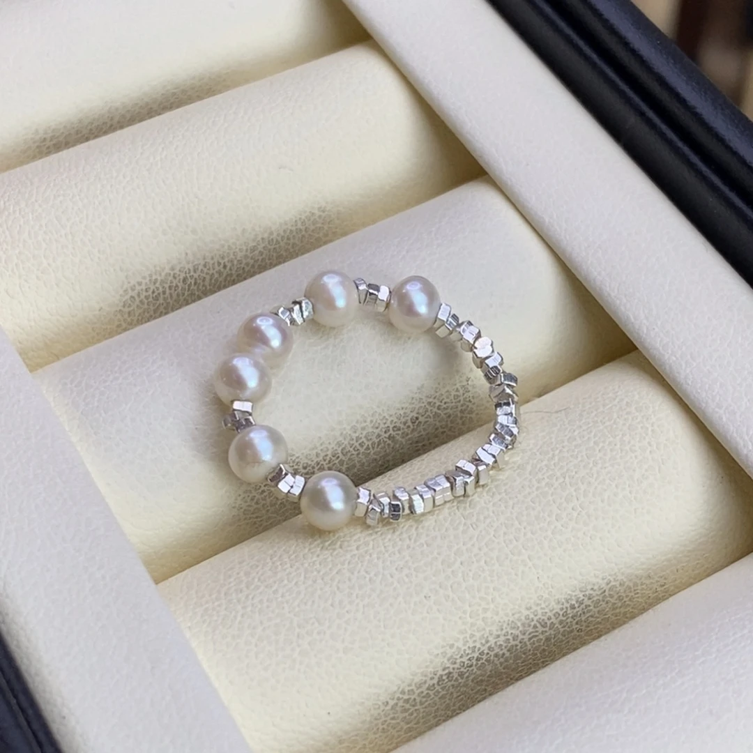 戒指未镶嵌淡水珍珠