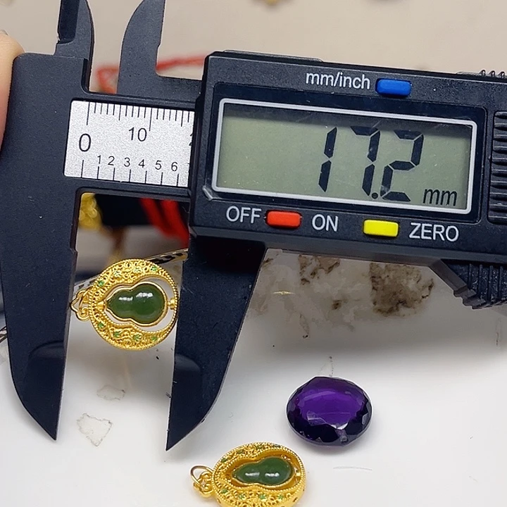 紫晶颈饰银S925镶嵌紫晶925镶嵌90