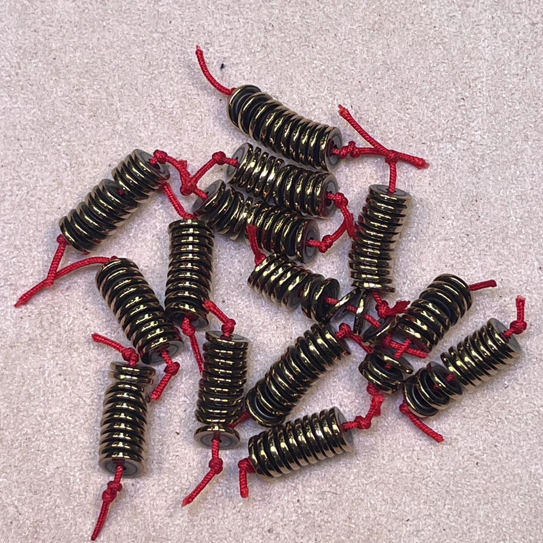 【吉掌柜文玩】A56黑胆石隔片