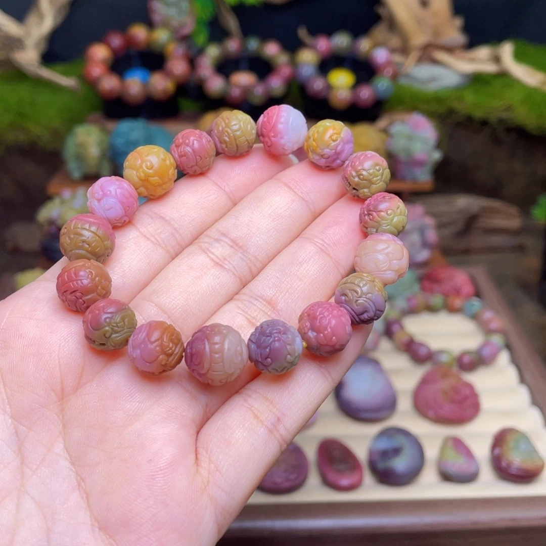 烟***南未镶嵌玛瑙/玉髓珠宝半成品盐源玛瑙苏工貔貅