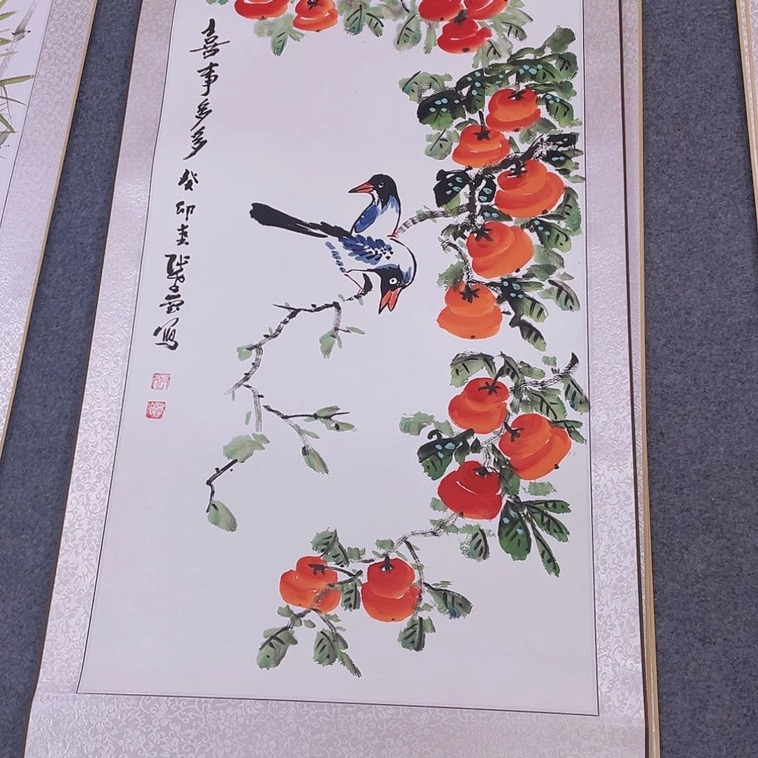 国画手绘作品欣赏与