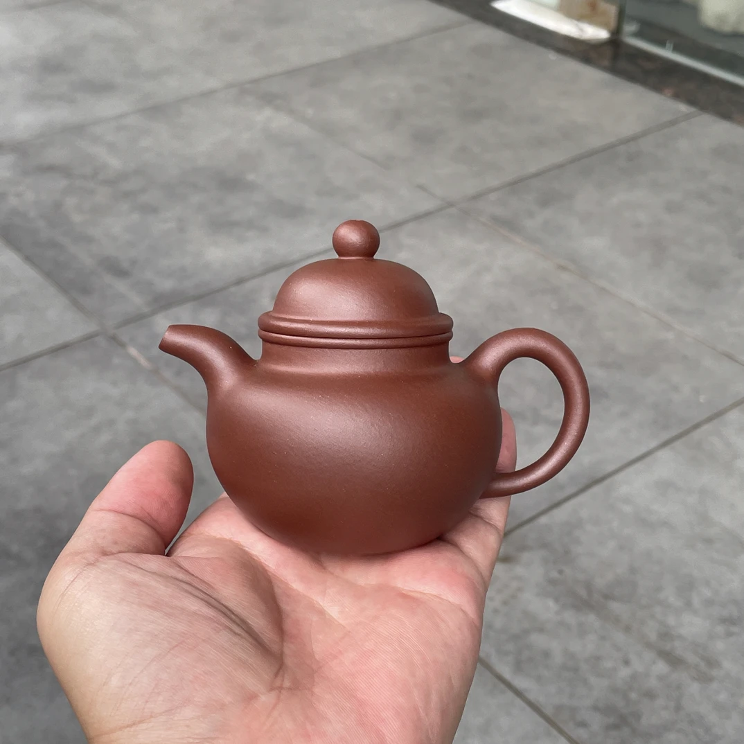 掇球160毫升原矿深井紫泥宝山矿区半手工制作