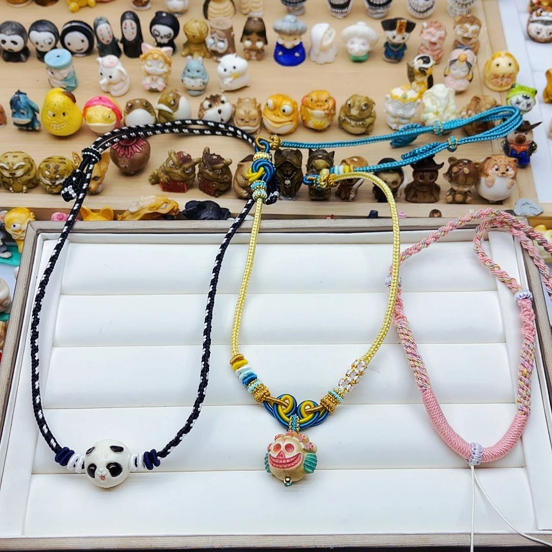 鹿骨摆件手工雕刻配饰