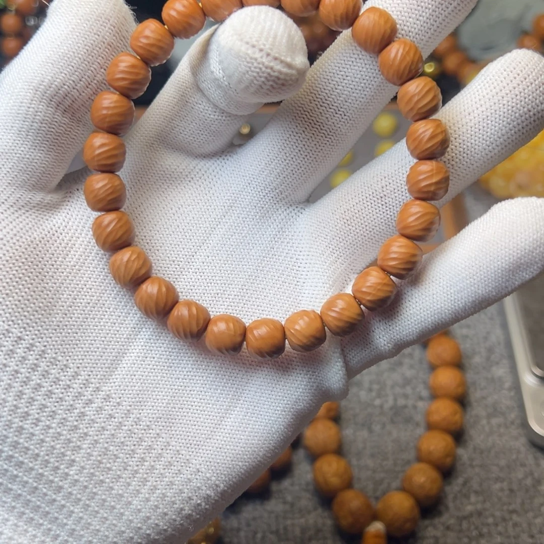 猴头核桃把件纯手工云锦1hao