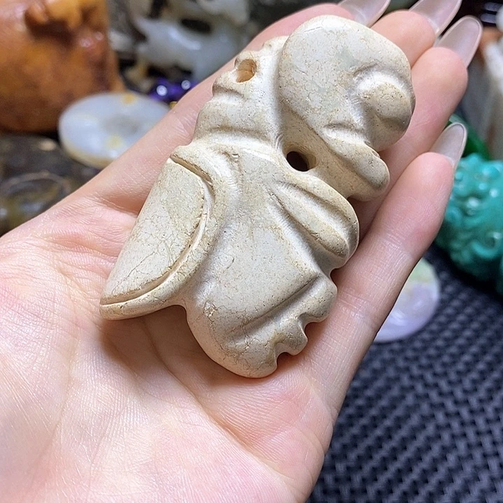 滴血莲花菩提把件