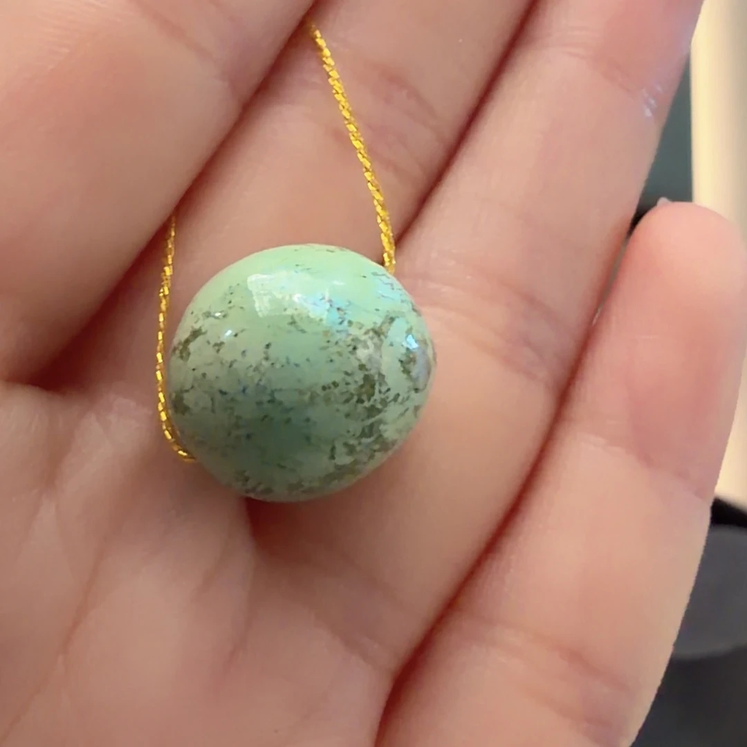 绿松石未镶嵌颈饰