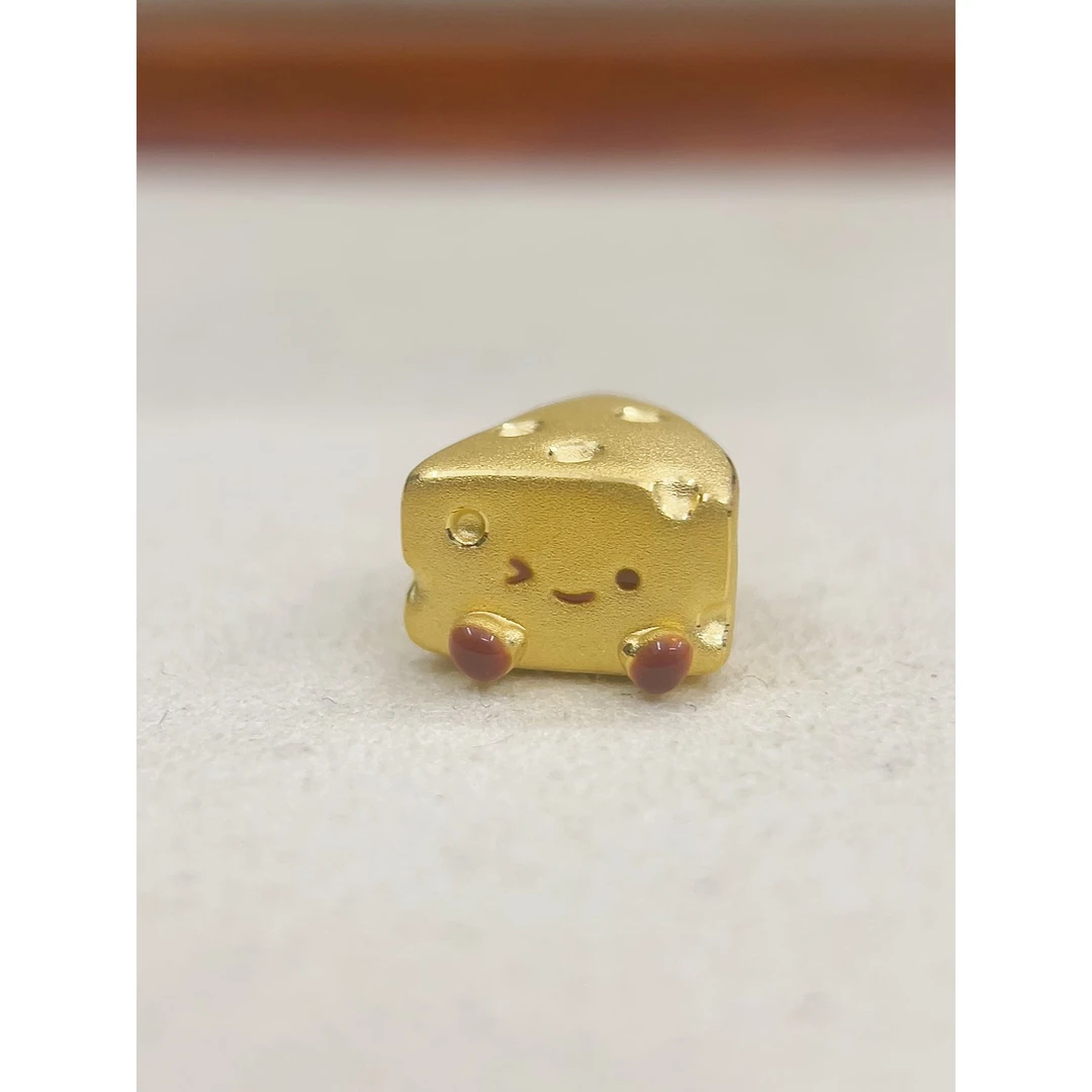 水贝黄金足金999微笑小奶酪DP1900