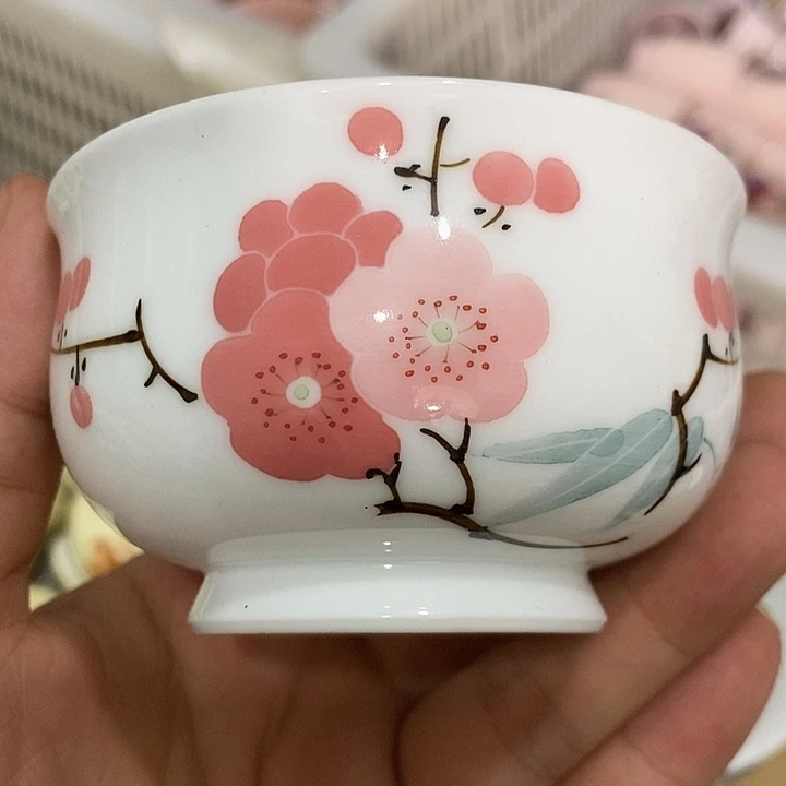 摆件景德镇陶瓷主人杯13455