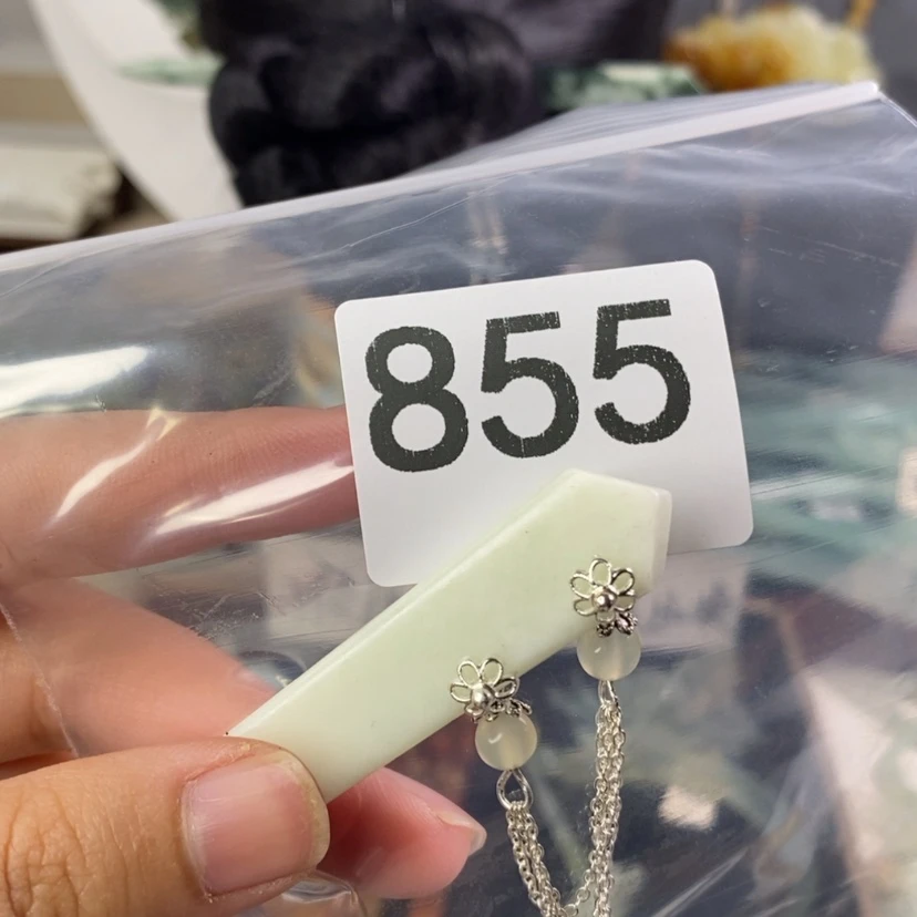 【闪购商品】岫玉发饰未镶嵌洛*?