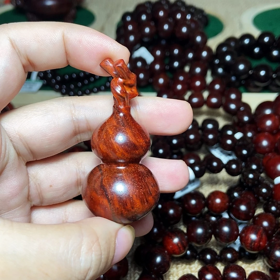 手串/手链小叶紫檀6.0-3.0葫芦