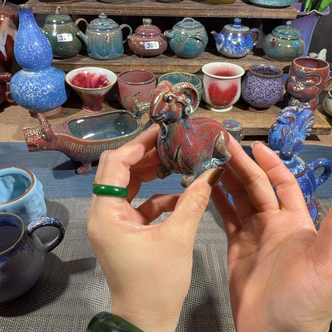 于大鹏茗欣钧窑高温钧瓷