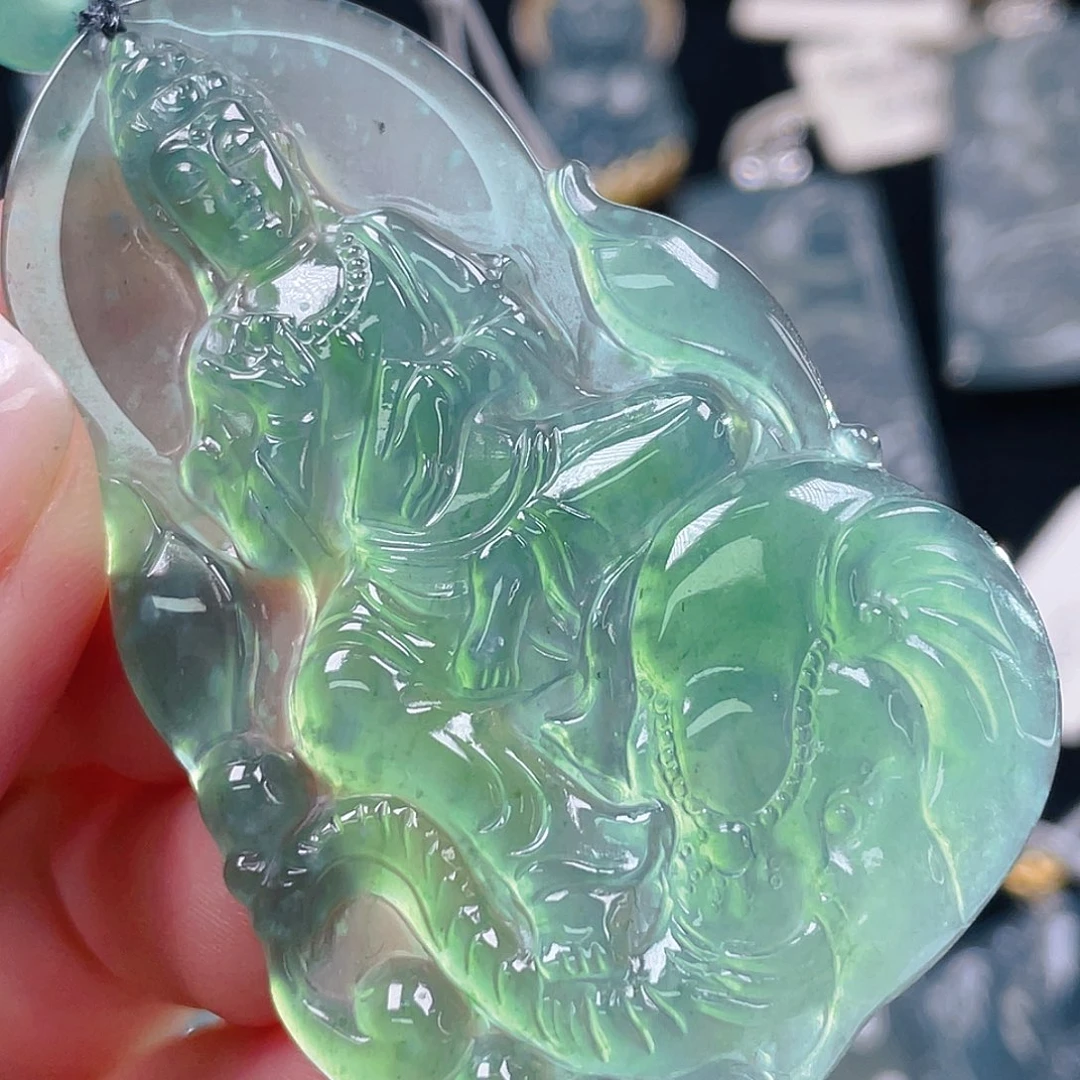 颈饰未镶嵌翡翠14，