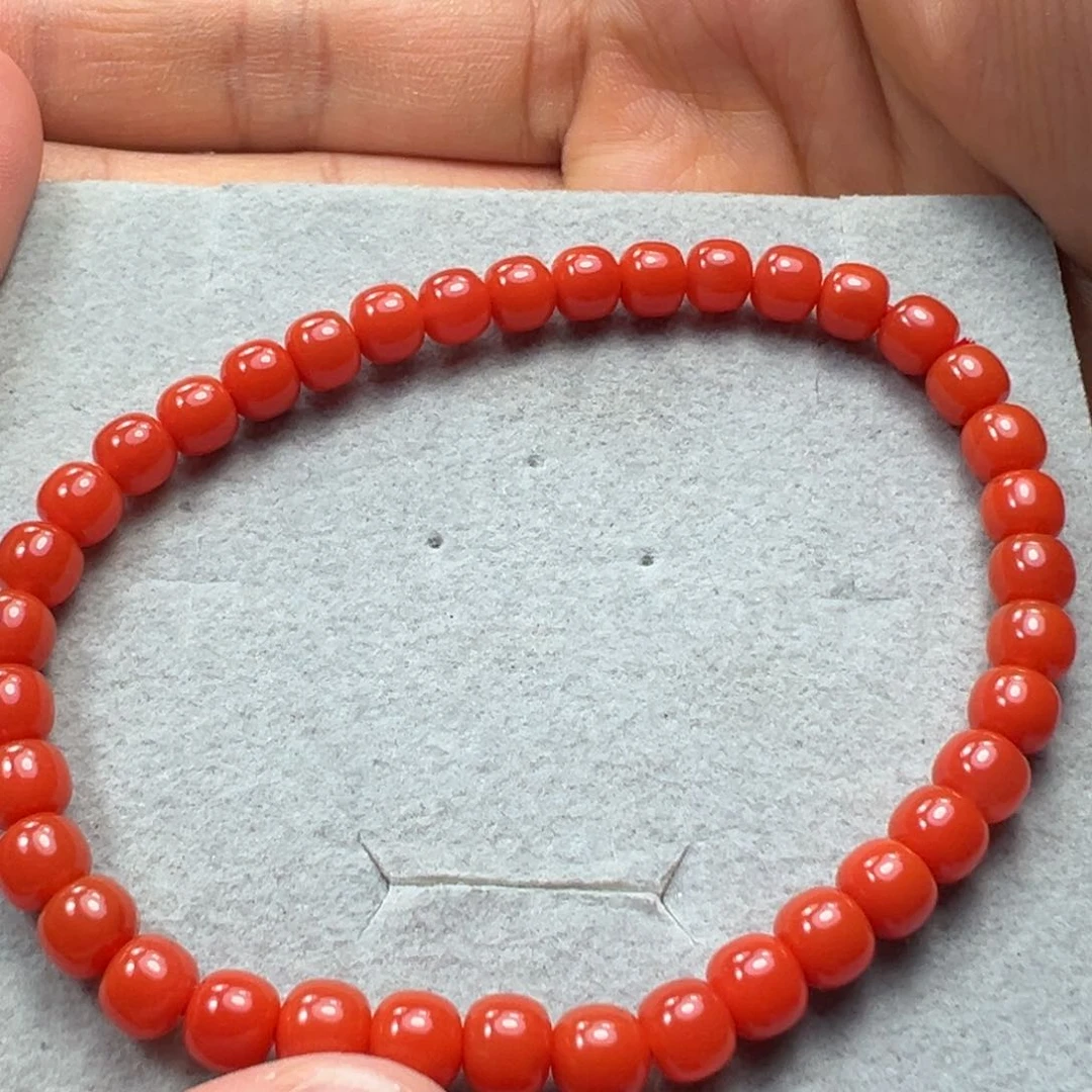 南红玛瑙手串未镶嵌
