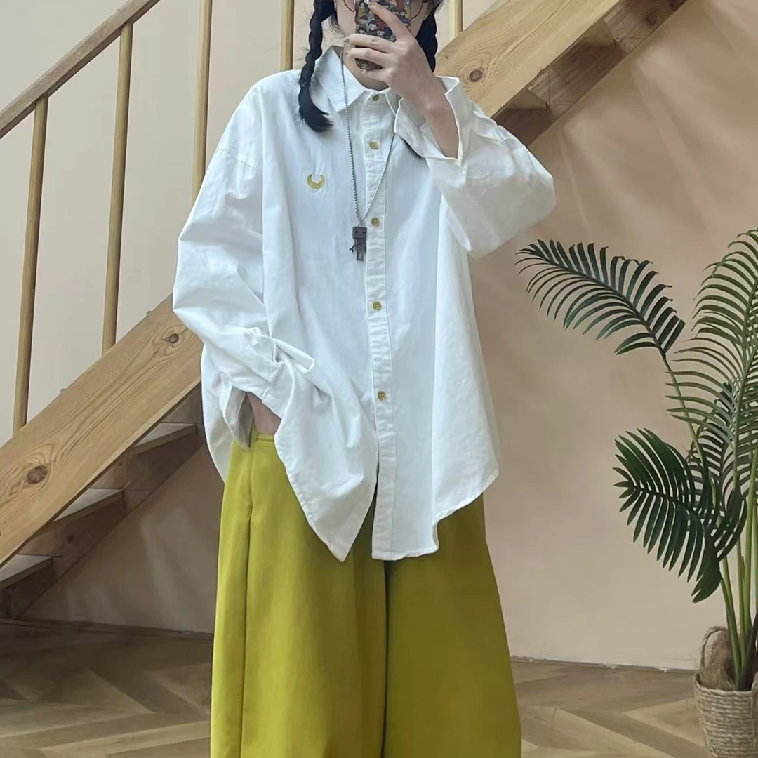 夏季新款简约时尚百搭翻领衬衫90EN03