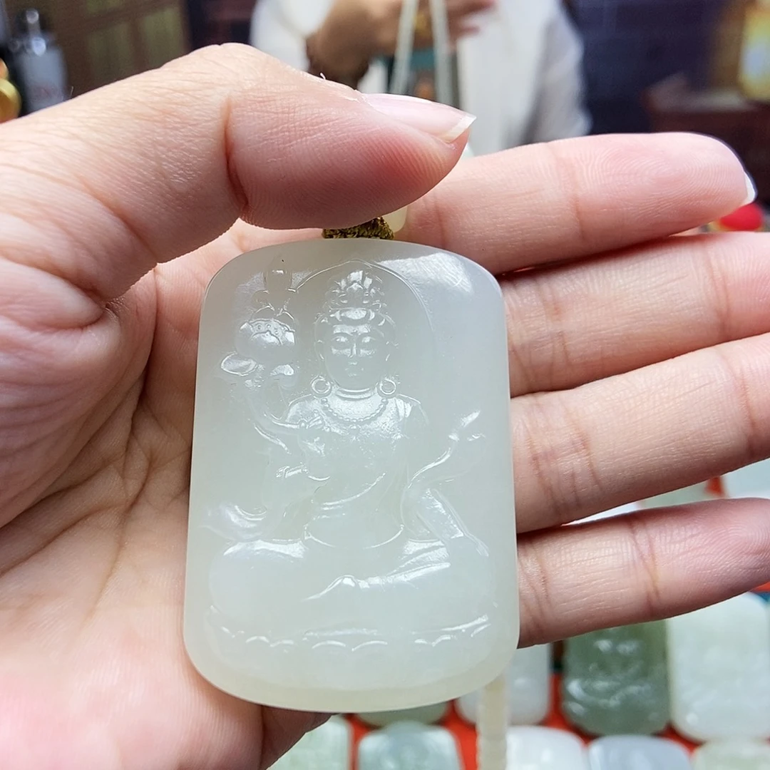 和田玉未镶嵌颈饰你**奇