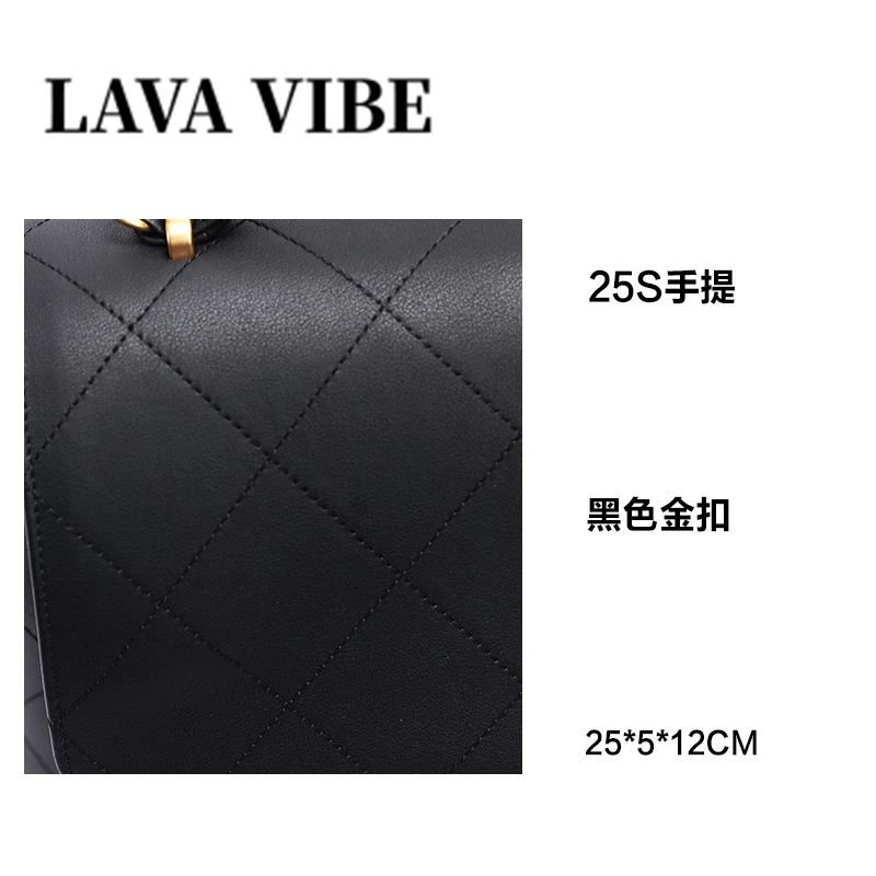 时代品牌【25/S】原厂头层牛皮 铜包铝链条 手提斜跨包M10636