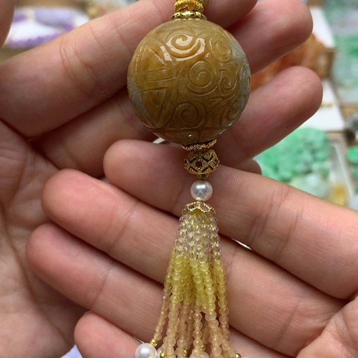 颈饰未镶嵌翡翠翡翠