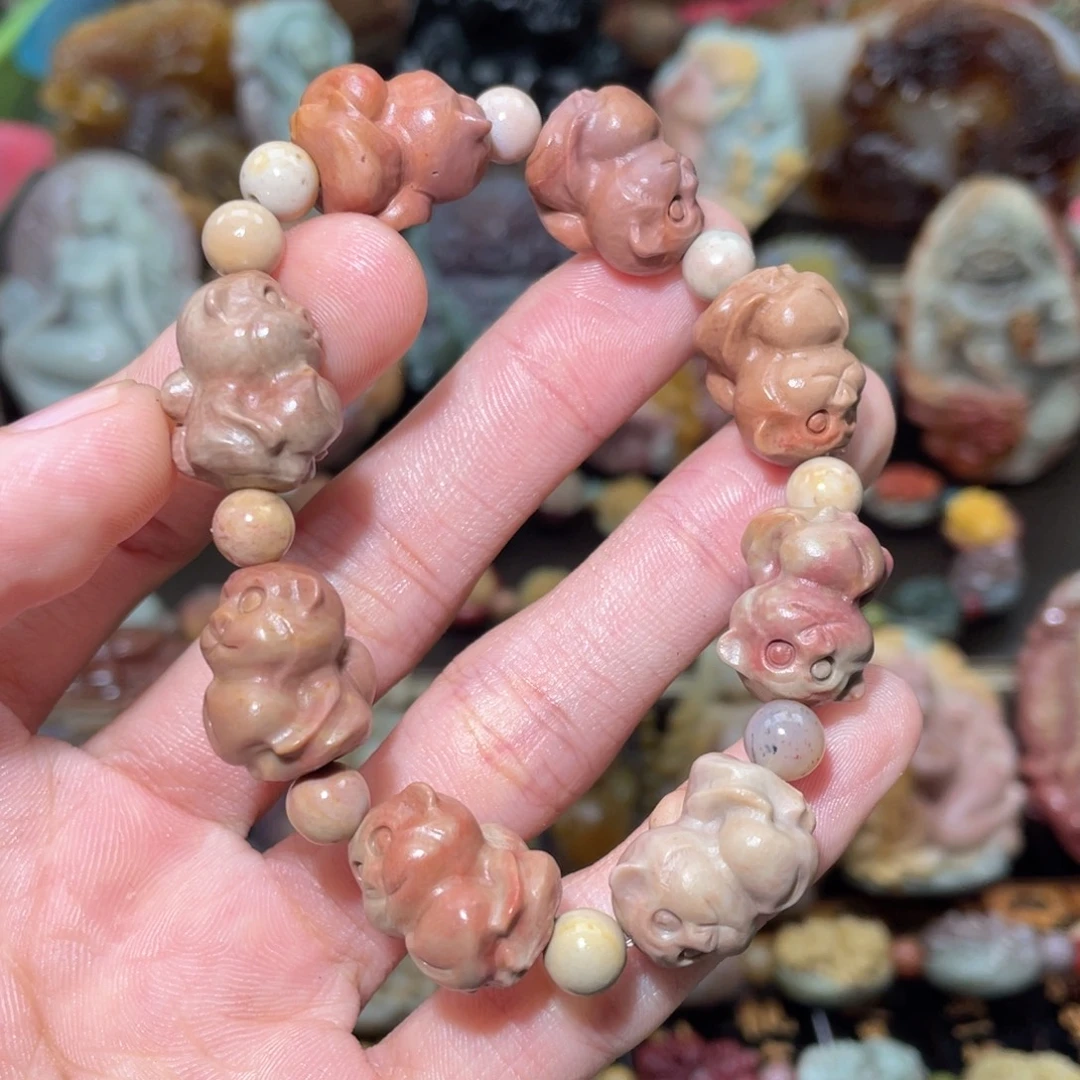 石英质玉未镶嵌手串