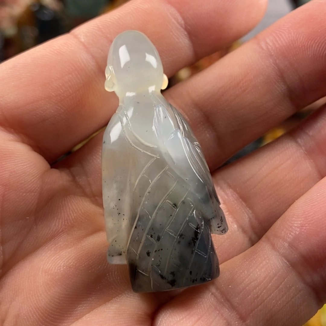 岫玉未镶嵌手把件