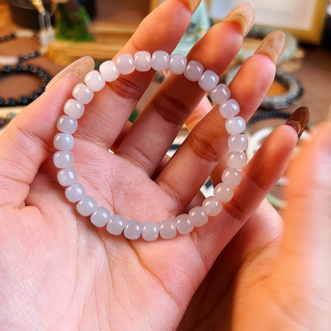 和田玉未镶嵌手串