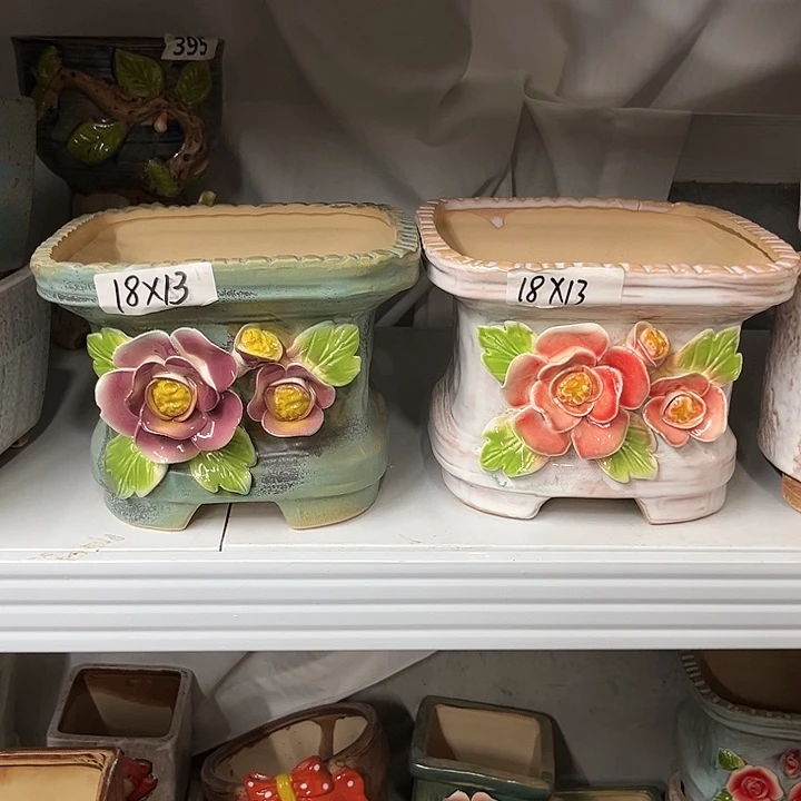 花盆紫砂粗陶材质多肉花盆
