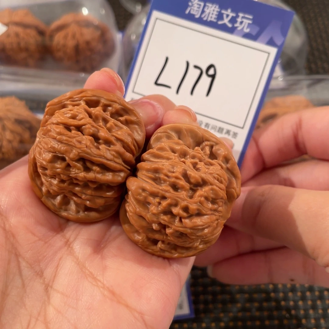 把件文玩核桃L179 四座楼 40